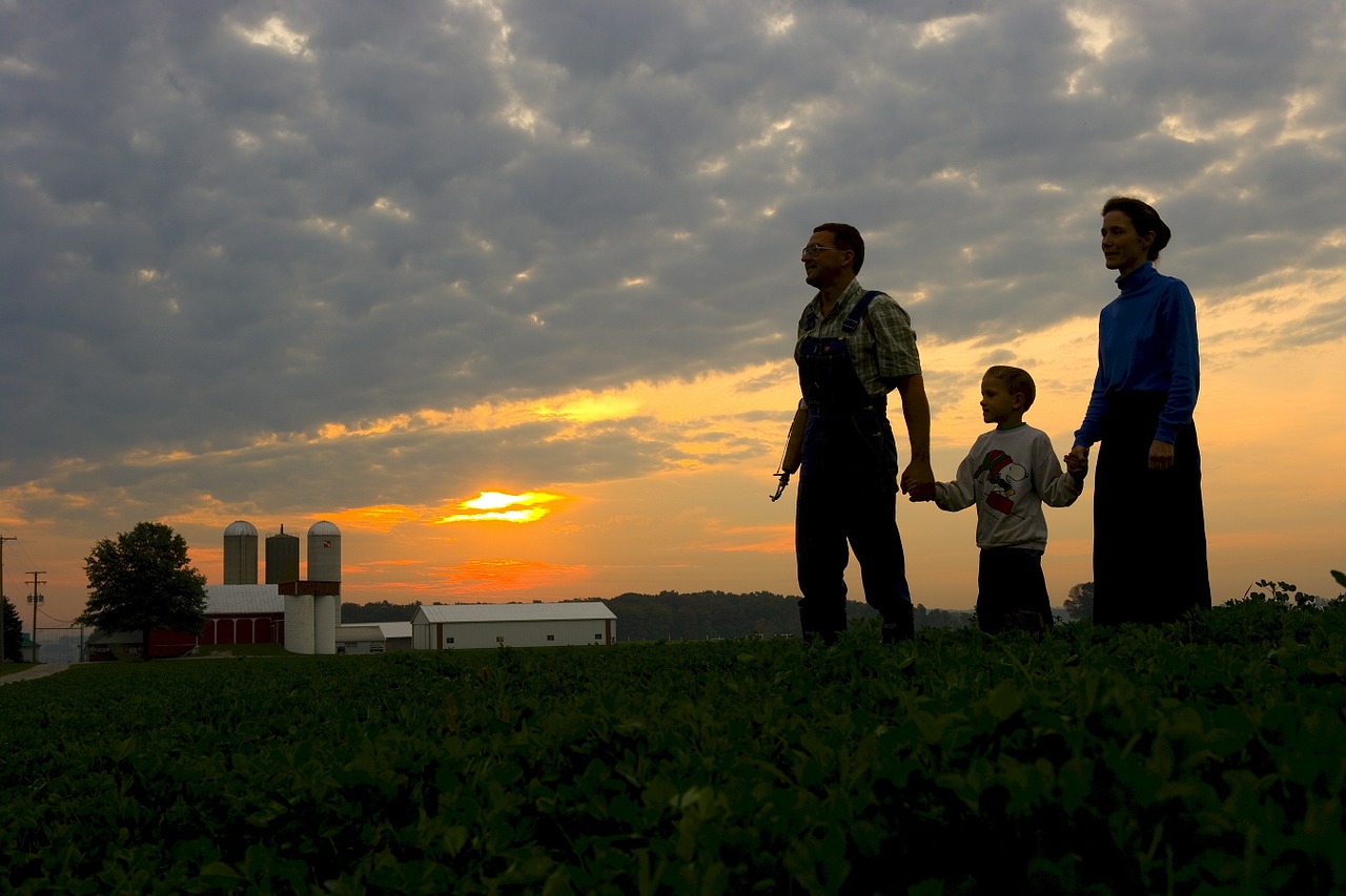 familia fazenda - Foto Pixabay